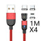 4 Piezas 1 M 3 In 1 Rojo