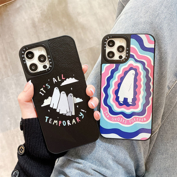 Funda Móvil Fantasma Adorable - Diseño Divertido y Colorido