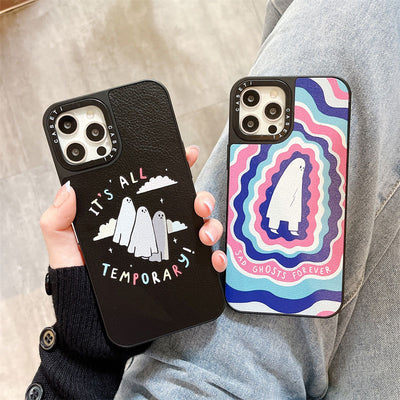 Funda Móvil Fantasma Adorable - Diseño Divertido y Colorido