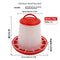 1.5 Kg Chicken Feed Bucket