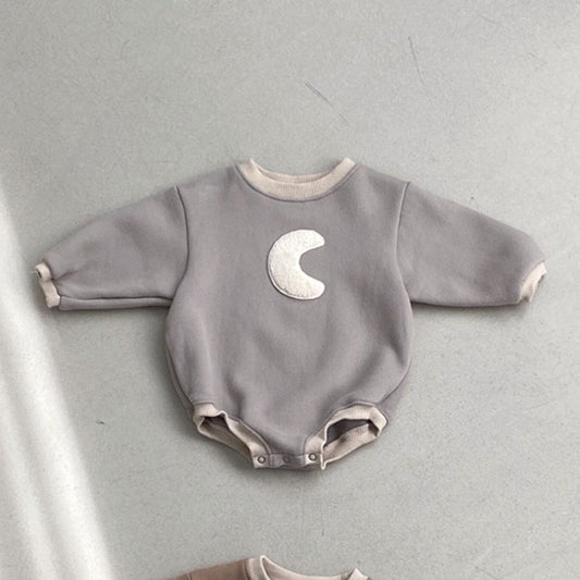 Pijama Enterizo Bebé Luna Simple - Diseño Divertido - Image 2