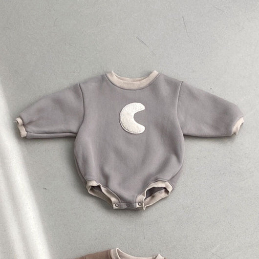 Pijama Enterizo Bebé Luna Simple - Diseño Divertido - Image 2
