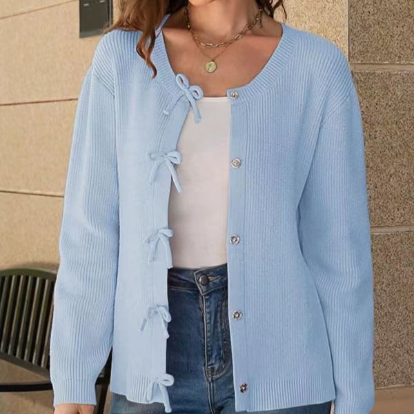 Cardigan de Lana Elegante y Cómodo de Manga Larga