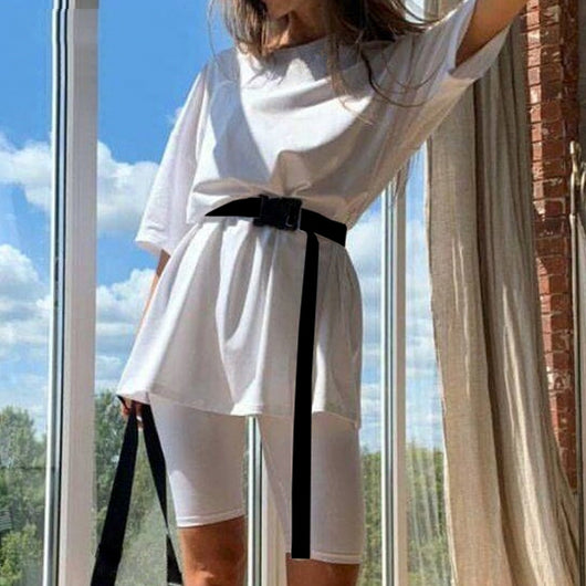 Playera Holgada de Manga Corta - Image 6