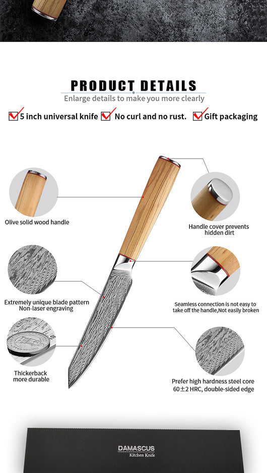 Cuchillo de Chef Profesional de Grado Comercial - Image 18