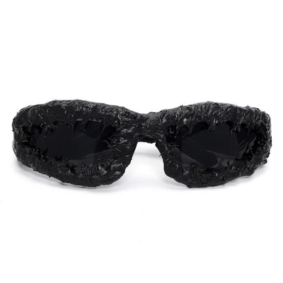 Gafas de Sol Cat Eye Punk con Estilo Unisex - Protección UV y Personalidad - Image 4