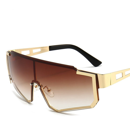 Gafas de Sol Metálicas con Personalidad para Hombre - Image 6