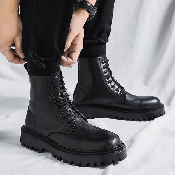 Botas Altas de Cuero para Hombre
