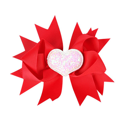 Pasador de Moño Infantil Multicapa con Detalle de Amor - Image 17