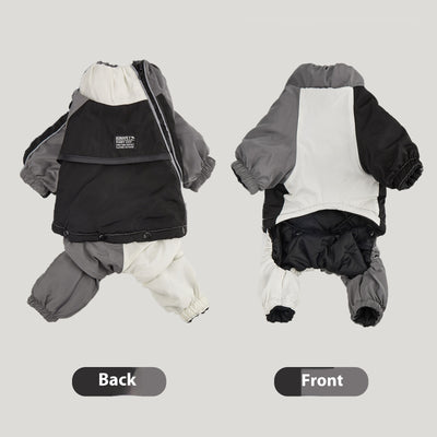 Abrigo Acolchado para Perros Medianos y Grandes - Diseño a Juego de Colores para Invierno - Image 12
