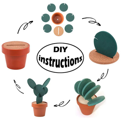 Posavasos Decorativo Cactus - Protector Térmico para Tazas y Vasos - Image 13