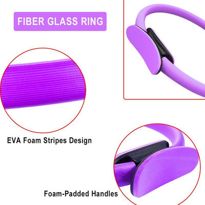 Aro Mágico de Pilates y Yoga - Anillo de Resistencia para Ejercicio en Casa - Image 37