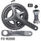 Bicicleta de Ruta 16 Velocidades con Plato Integrado Hueco 50-34t