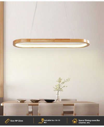 Lámpara Colgante Estilo Tronco para Restaurante, Bar y Oficina - Image 14