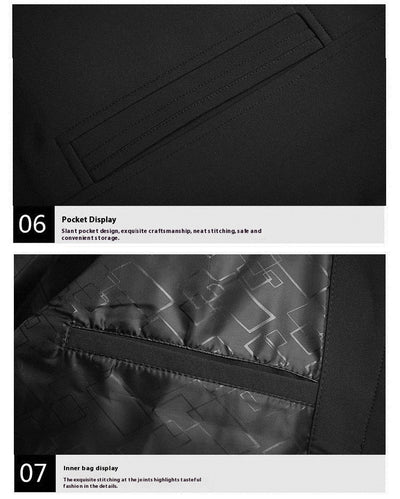 Abrigo Casual para Hombre Primavera Otoño - Chaqueta Moderna para Adultos - Image 14