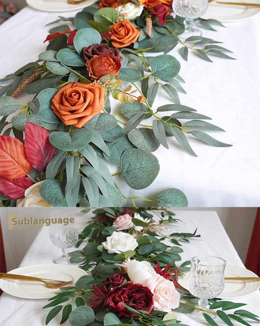 Arreglo Floral de Ratán Rosa para Decoración de Hoteles - Image 12