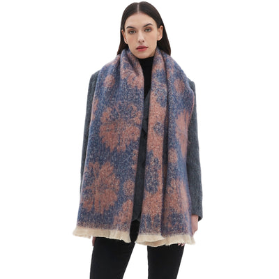 Bufanda Corta Estampado Jacquard para Hombre y Mujer - Otoño e Invierno - Image 5