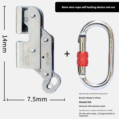 Abrazadera de Emergencia para Cuerda de Acero en Altura - Image 6