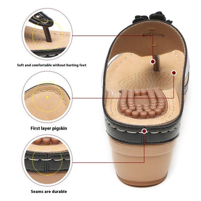 Pantuflas Tipo Chanclas con Plataforma Gruesa y Tacón Alto Antideslizantes - Image 17