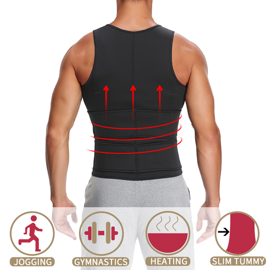 Chaleco Sauna Reductor de Cintura con Doble Faja - Corset Deportivo Moldeador Corporal - Image 15