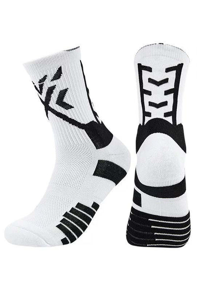 Calcetines Deportivos de Baloncesto Tubo Alto con Refuerzo Acolchado - Image 4