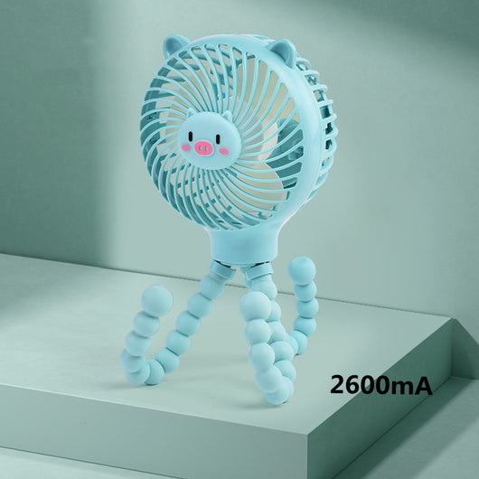 Ventilador Portátil Pulpo para Cochecito USB Silencioso con Carga Rápida - Image 10