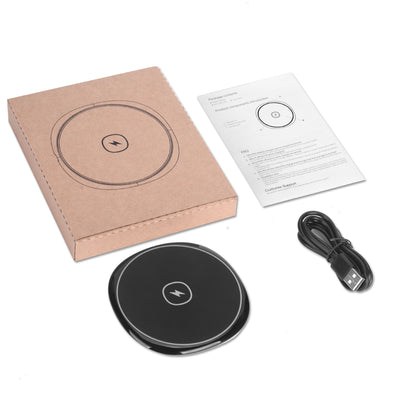 Cargador Inalámbrico 15W Compatible con Apple y Huawei - Superficie Plana Brillante - Image 7
