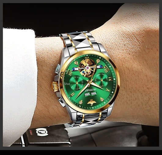 Reloj Automático Mecánico Hueco Sumergible para Hombre - Image 21