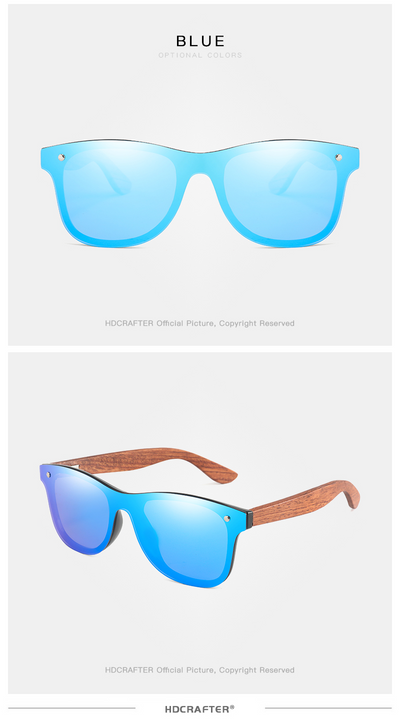 Gafas de Sol Polarizadas Arcoíris en Madera - Image 13
