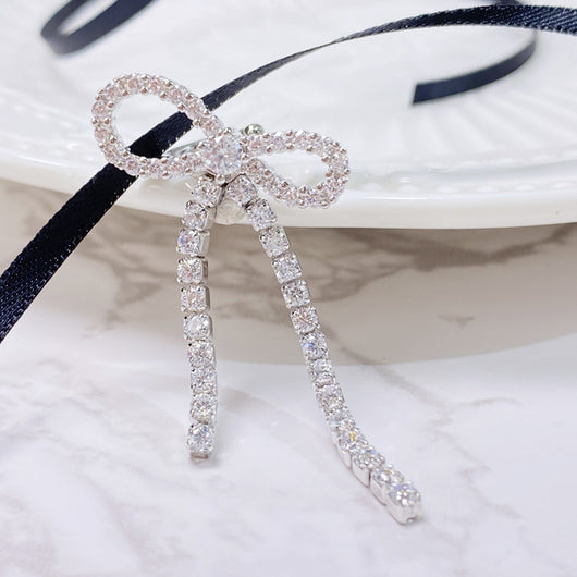 Arete Hada Dorado con Incrustación de Diamante - Image 11