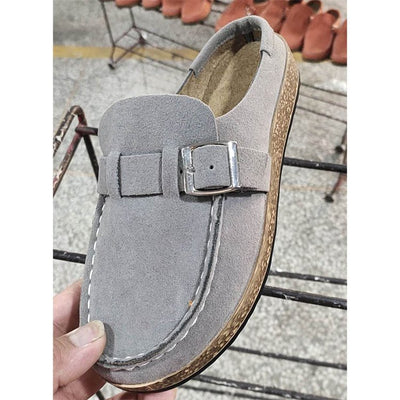 Pantuflas Cómodas de Ante Frosted con Suela de Espuma Acolchada - Image 8