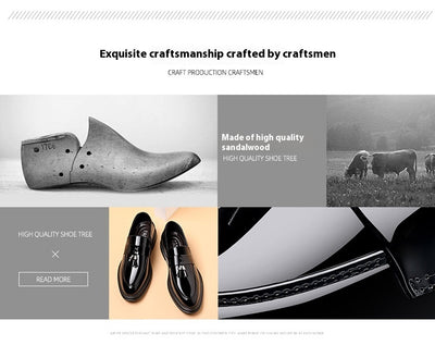 Zapatos de Cuero Formal para Hombre Talla Grande - Cómodos y Elegantes - Image 15