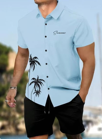 Conjunto Deportivo Estampado 3D - Playera y Shorts - Image 22