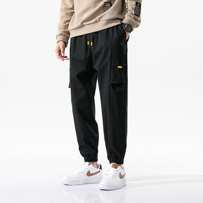 Pantalones Joggers Hombre Tendencia Cintura Elástica Corte Moderno - Image 6