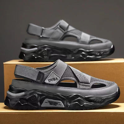 Sandalias Plataforma Hombre Verano Transpirables Antideslizantes - Image 3