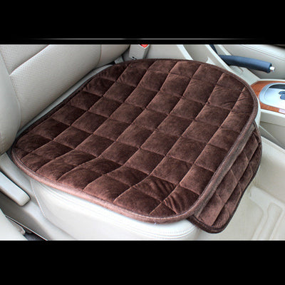 Cojín de Asiento para Auto Acolchado Cuadros Bordados Antideslizante - Image 12