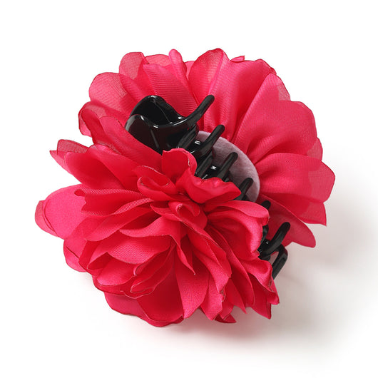 Pinza Camellia Satinada Minimalista Grande - Image 26