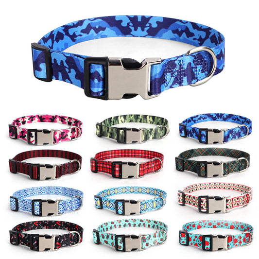 Collar para Mascotas con Impresión Digital por Transferencia Térmica Reforzado