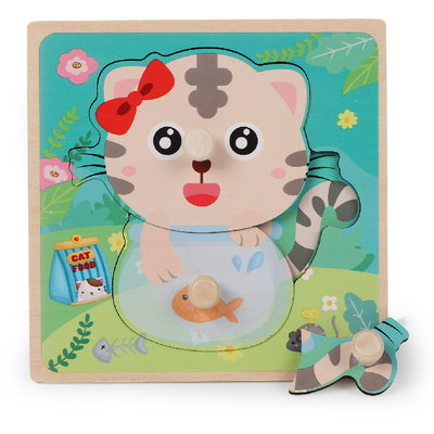 Tablero de Motricidad Fina con Clavijas de Madera para Niños - Image 50