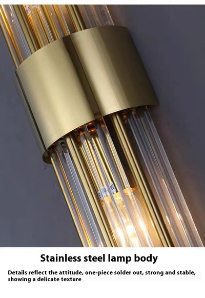 Lámpara de Cristal para Pared de TV - Iluminación Elegante para Sala de Estar - Image 27