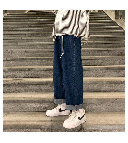 Pantalones Rectos Sueltos para Parejas - Estilo Trendy - Image 25