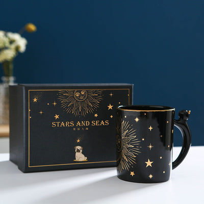 Taza Cerámica Personalizada con Cuchara y Infusor de Té - Image 5