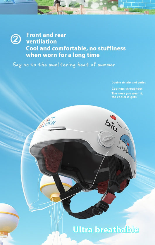 Casco Inteligente para Bicicleta Eléctrica Infantil con Ventilación Avanzada - Image 26