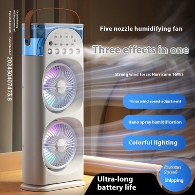 Ventilador Humidificador de Gran Capacidad con 5 Modos de Pulverización - Image 21