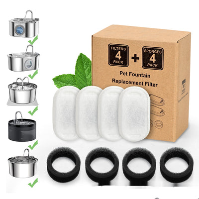 Filtro Dispensador de Agua para Mascotas con Tela No Tejida y Acero Inoxidable - Image 12