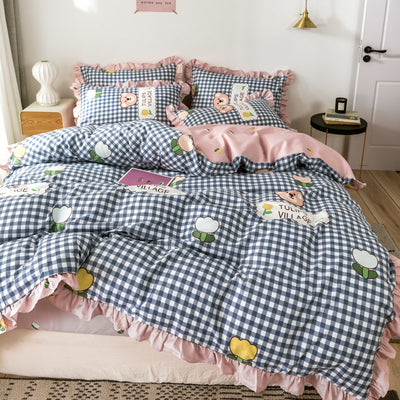 Juego de Cama Infantil Princesa 4 Piezas - Funda Nórdica y Sábanas Corazones - Image 3