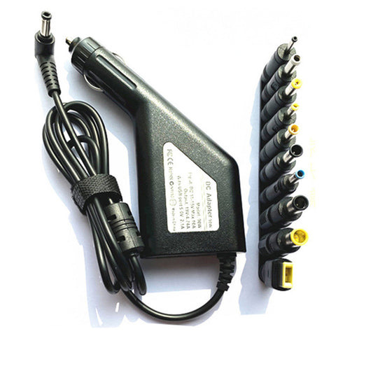 Adaptador Universal 90W para Laptop en Auto - 10 Conectores DC - Image 2