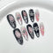 Uñas Adhesivas Premium con Diseño Personalidad - Stickers de Uñas Medianas Brillantes