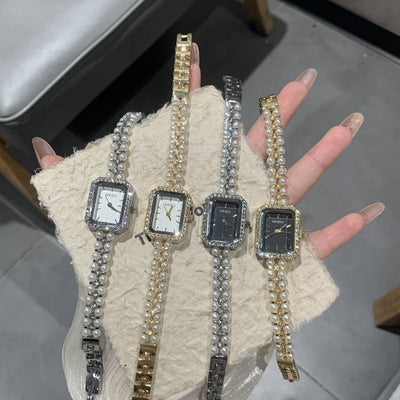 Reloj Pulsera de Perlas para Mujer - Elegancia Atemporal - Image 6