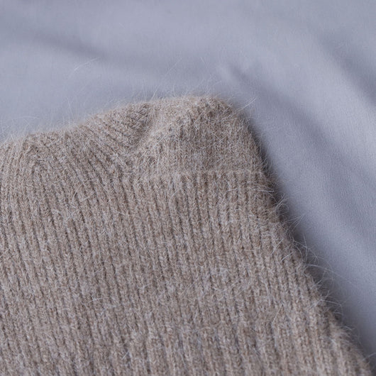 Gorro Tejido Cálido con Orejas de Gato - Pelaje de Conejo Suave - Image 15